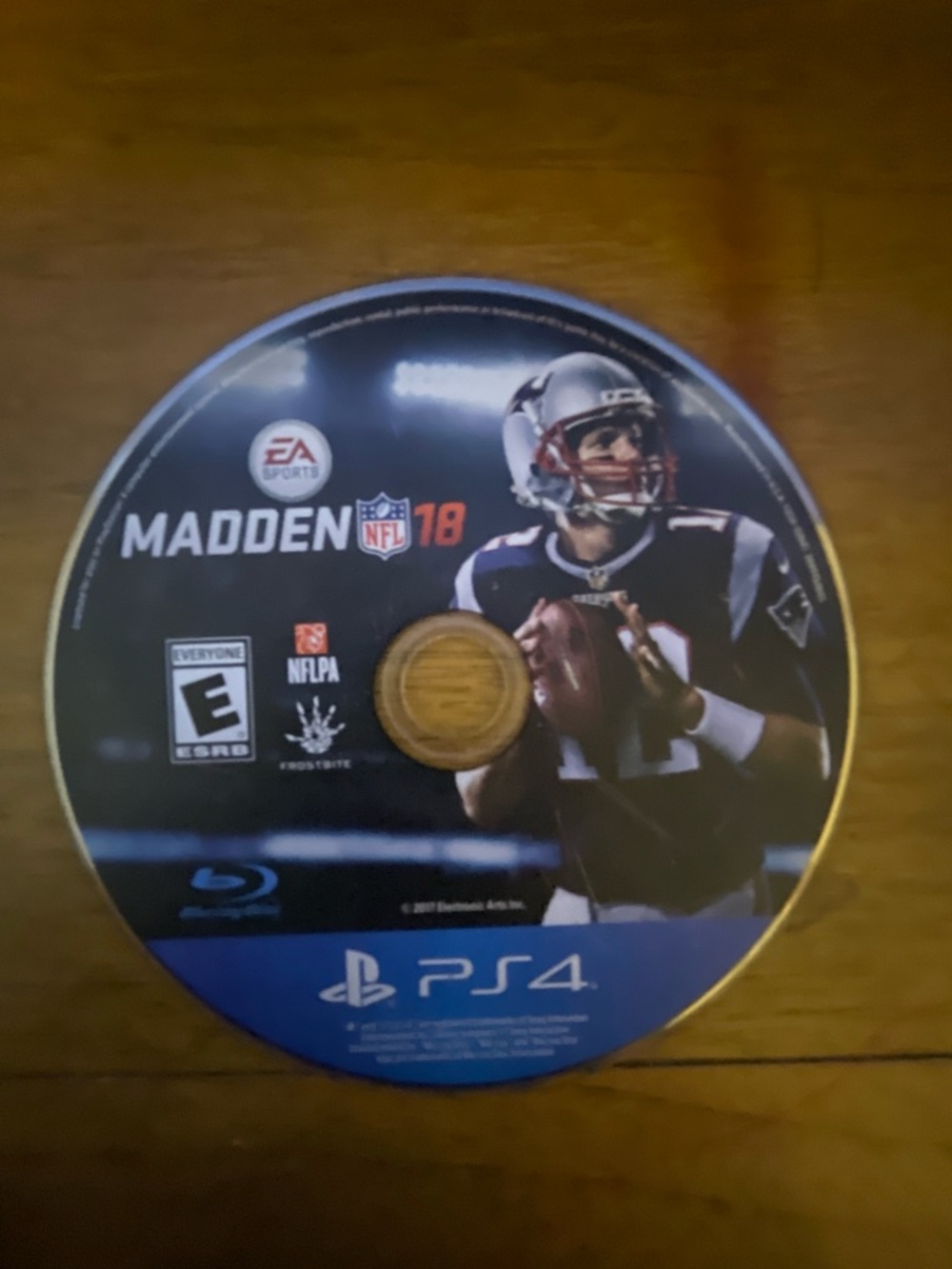 Madden NFL 18 PS4 Game Disc by EA Sports - Blue & Black